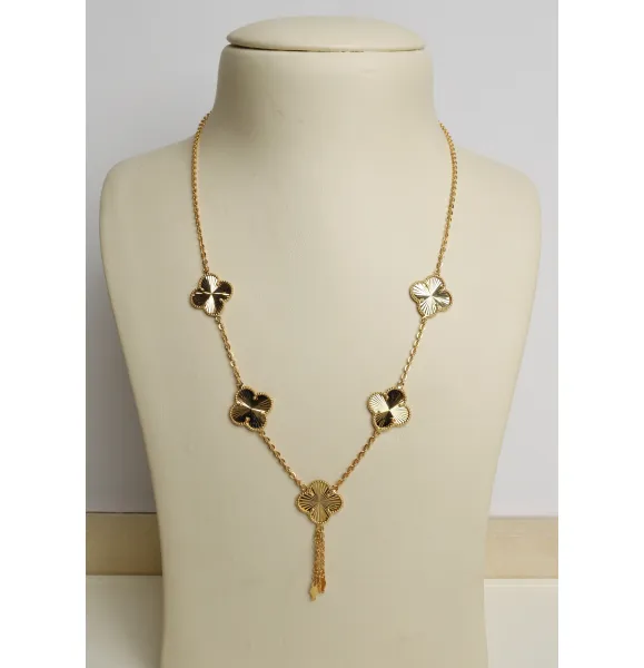 925 sterling silver plated choker, made in Singapore - (J-0345)