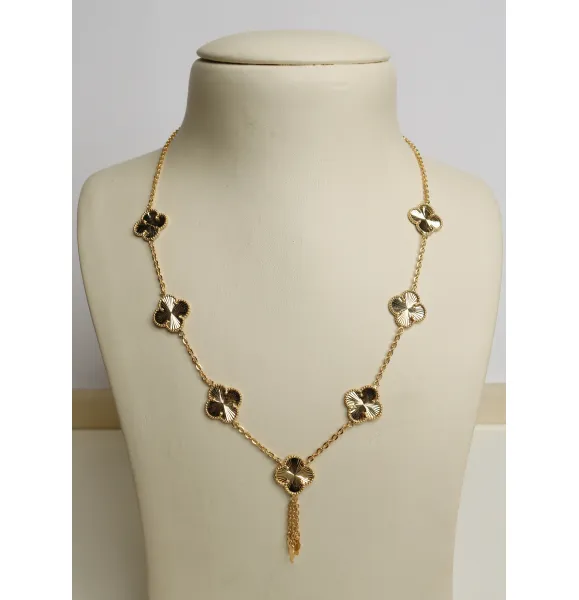 925 sterling silver plated choker, made in Singapore - (J-0346)