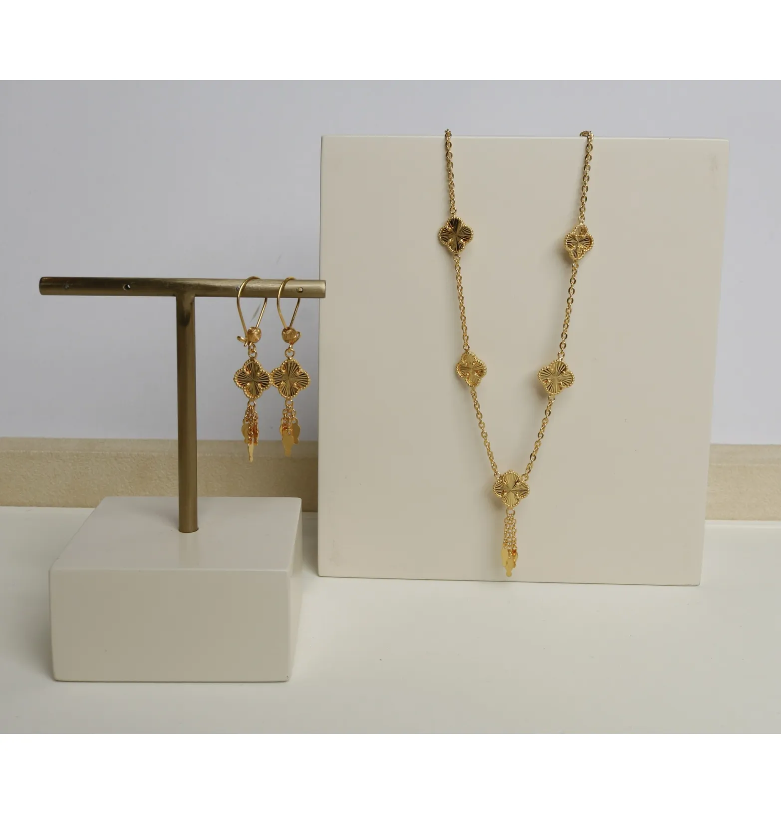 Half set of 925 sterling silver plated jewelry, made in Singapore