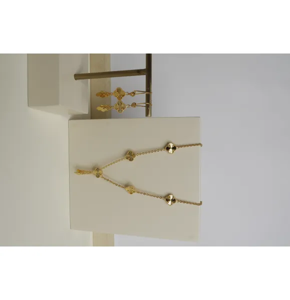 Half set of 925 sterling silver plated jewelry, made in Singapore - (J-0353)