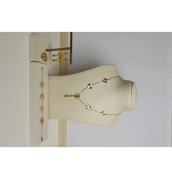 925 sterling silver plated set, made in Singapore - (J-0358)