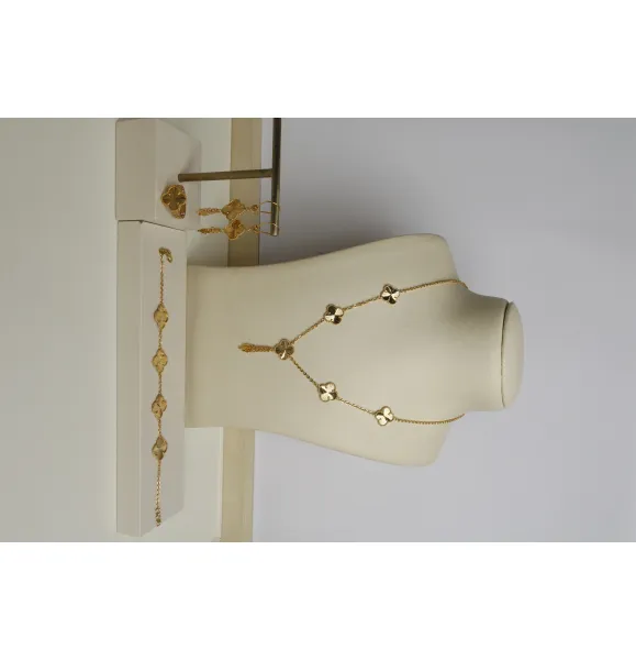 925 sterling silver plated set, made in Singapore - (J-0365)