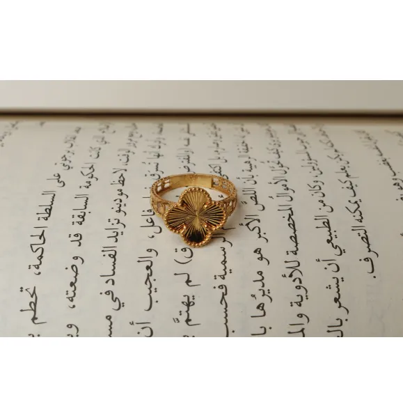 925 sterling silver plated ring - (J-0369)