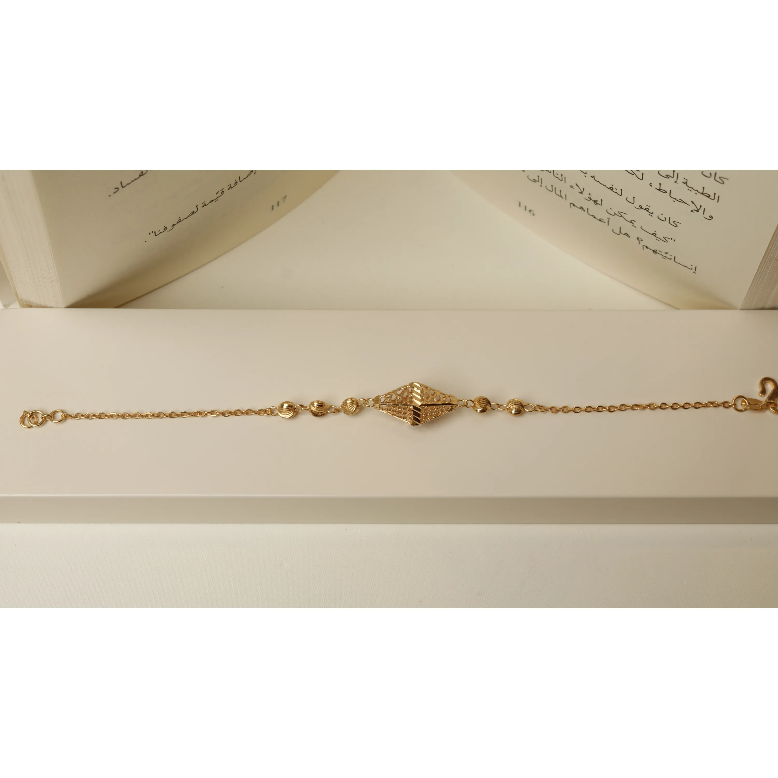 925 sterling silver plated bracelet, Omani made