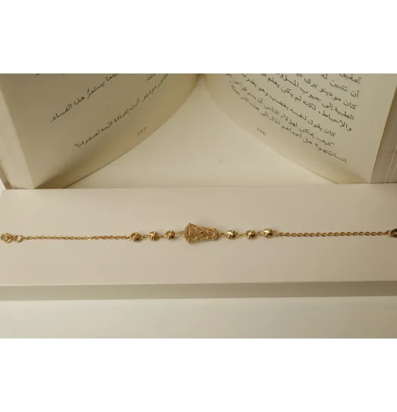 925 sterling silver plated bracelet, Omani made