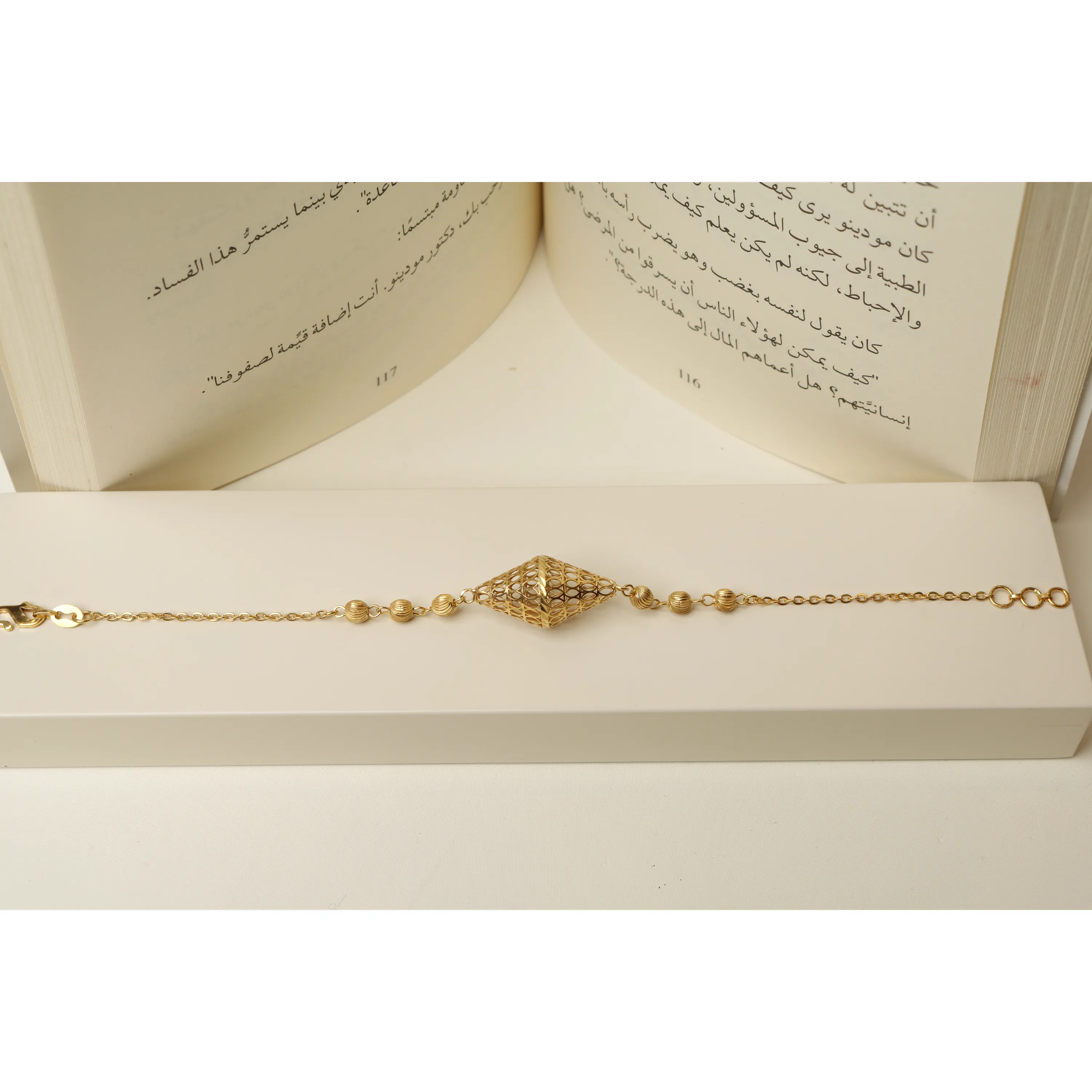 925 sterling silver plated bracelet, Omani made