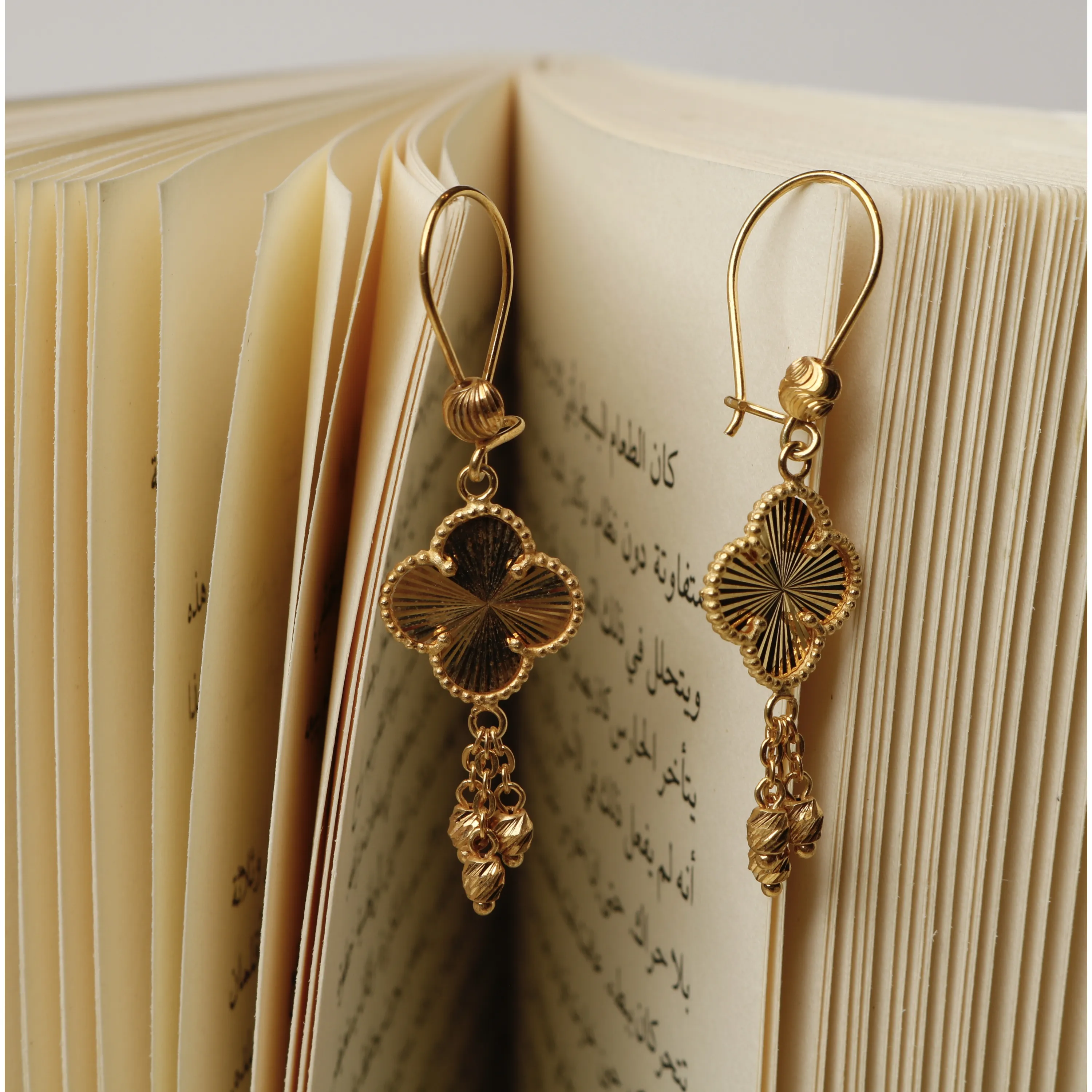 926 sterling silver plated pendant earring