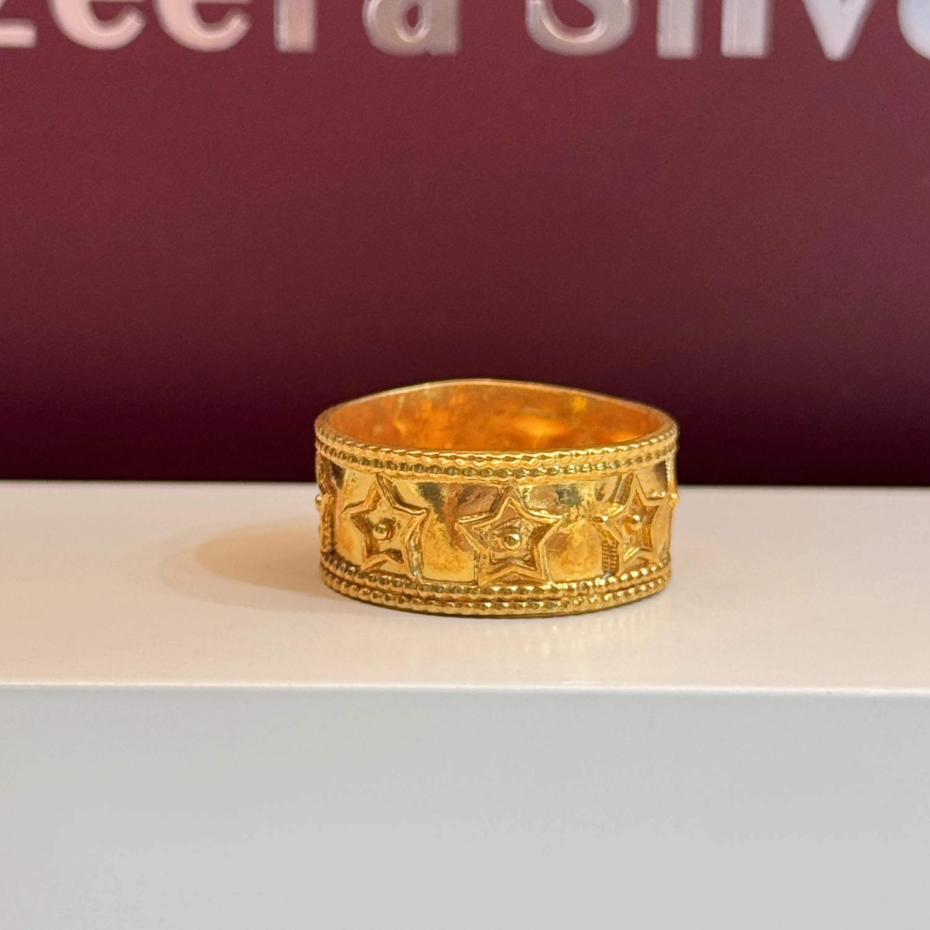 925 silver plated ring