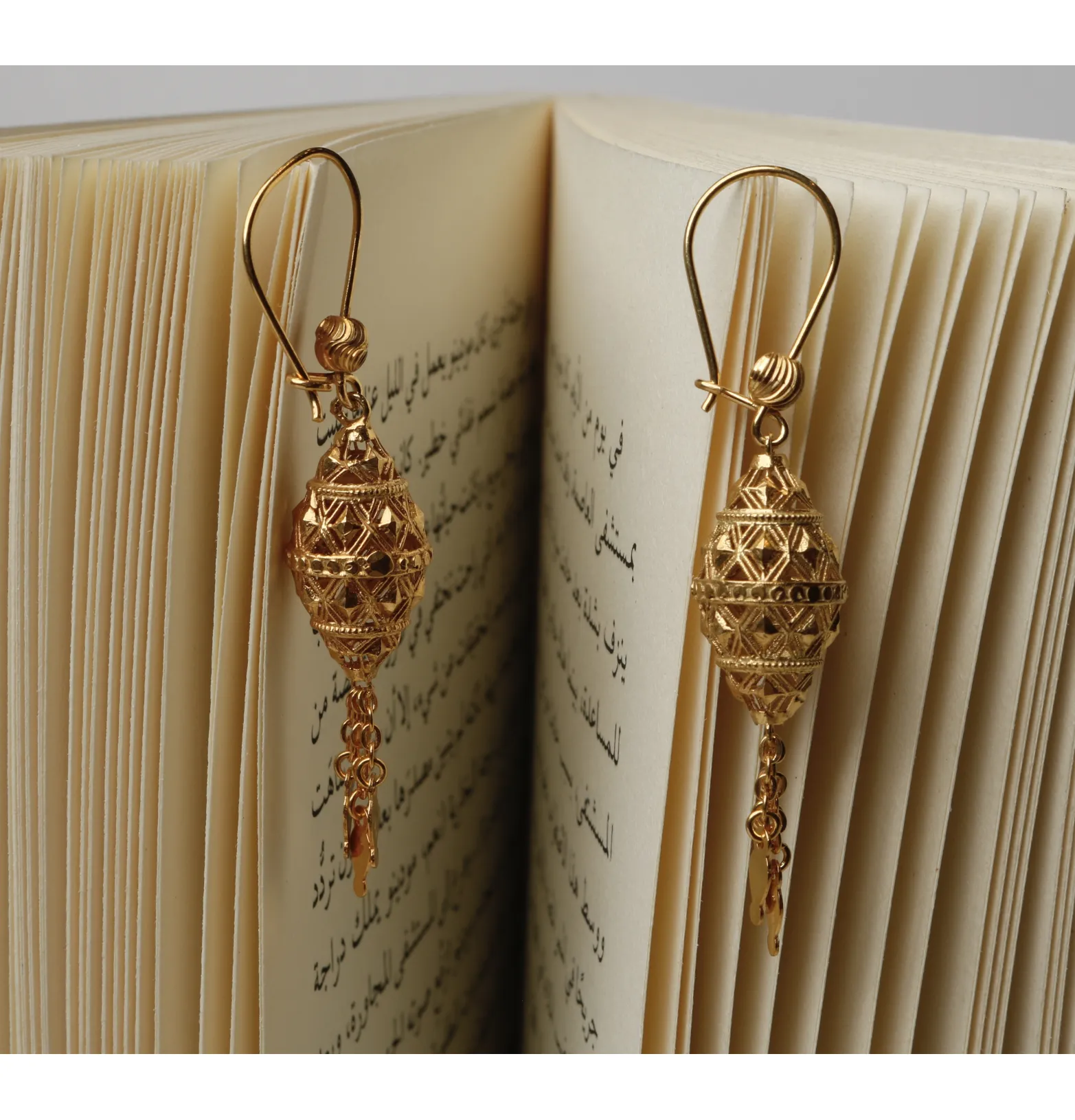 926 sterling silver plated pendant earring