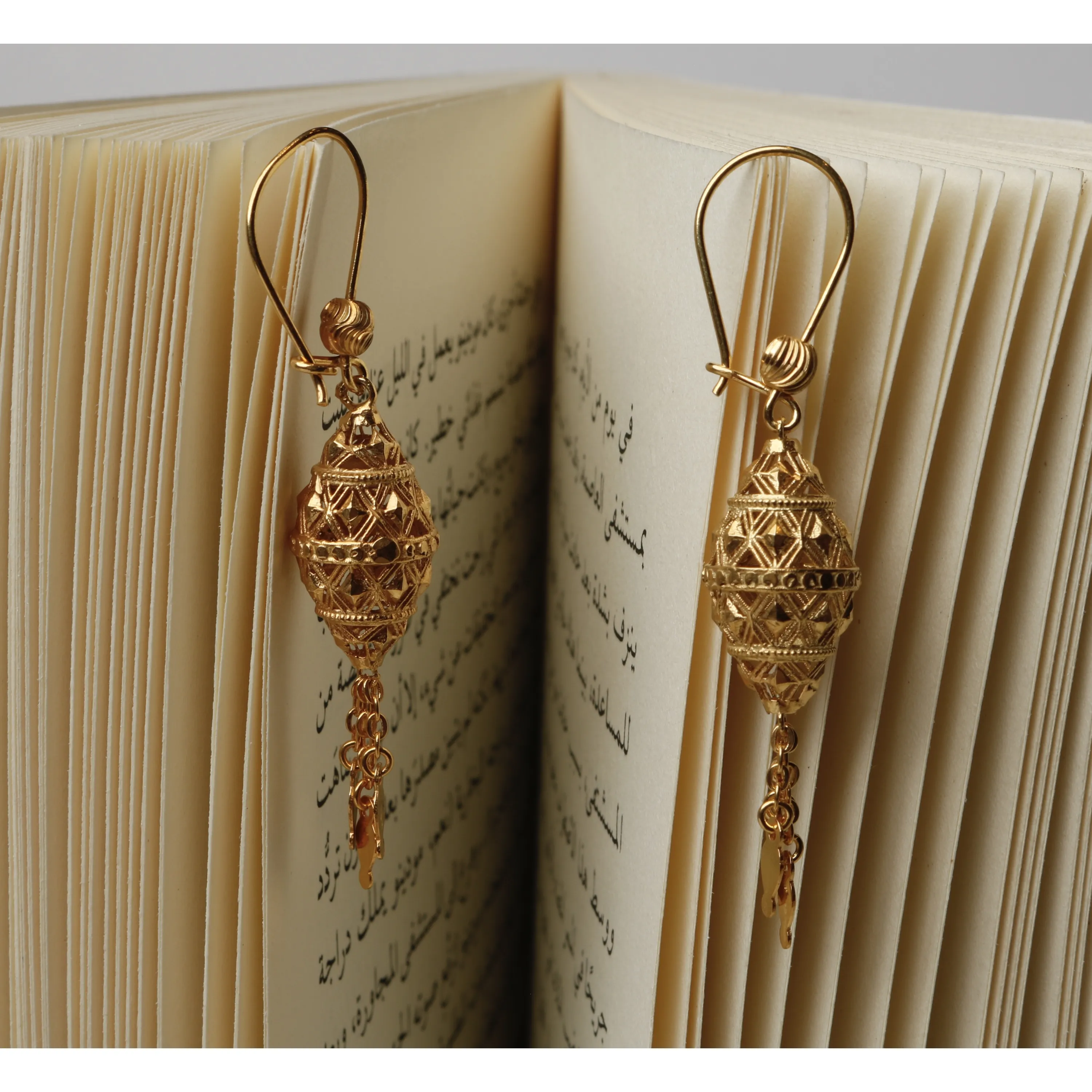 926 sterling silver plated pendant earring