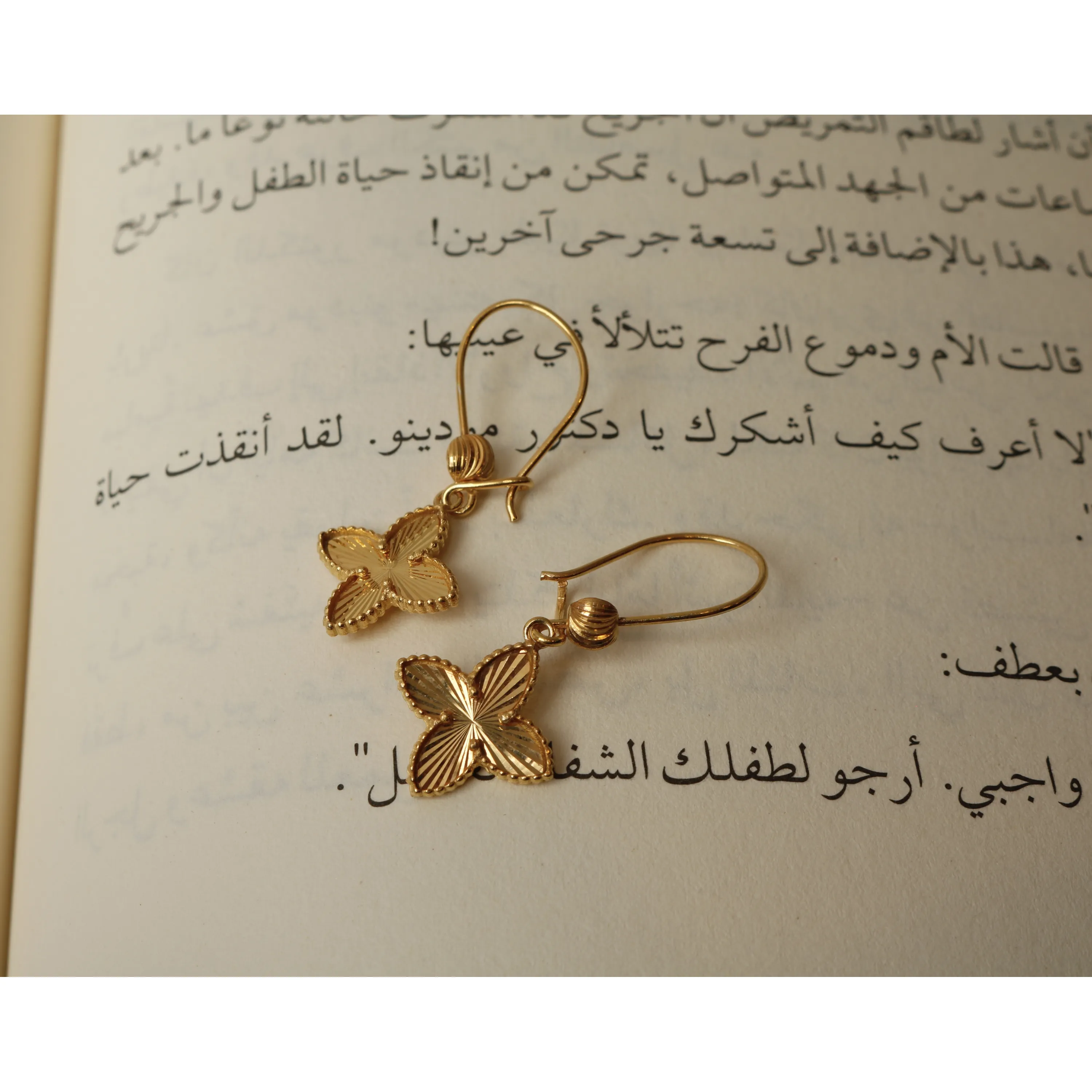 926 sterling silver plated pendant earring