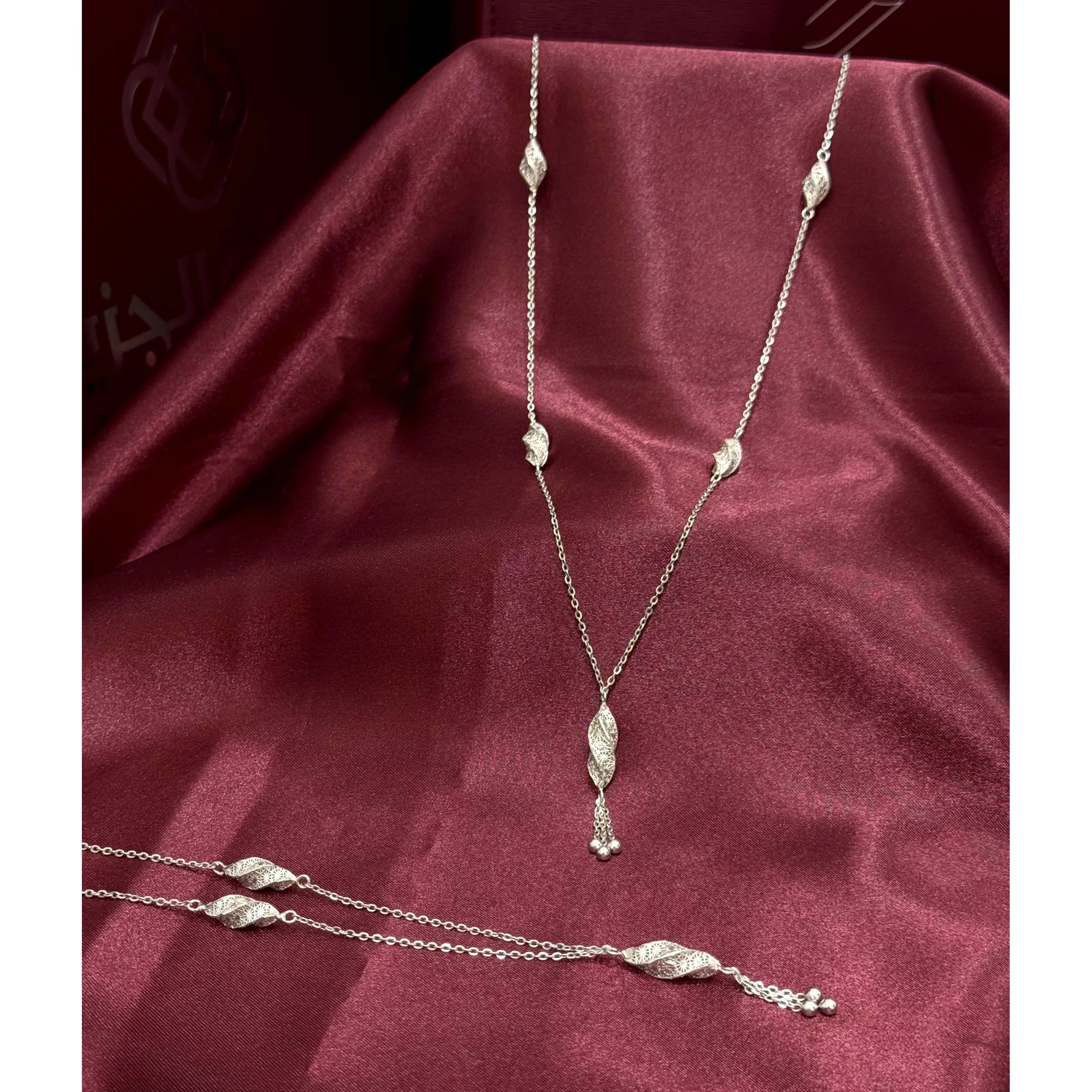 959 plated silver prayer beads necklace 959 plated silver prayer beads necklace