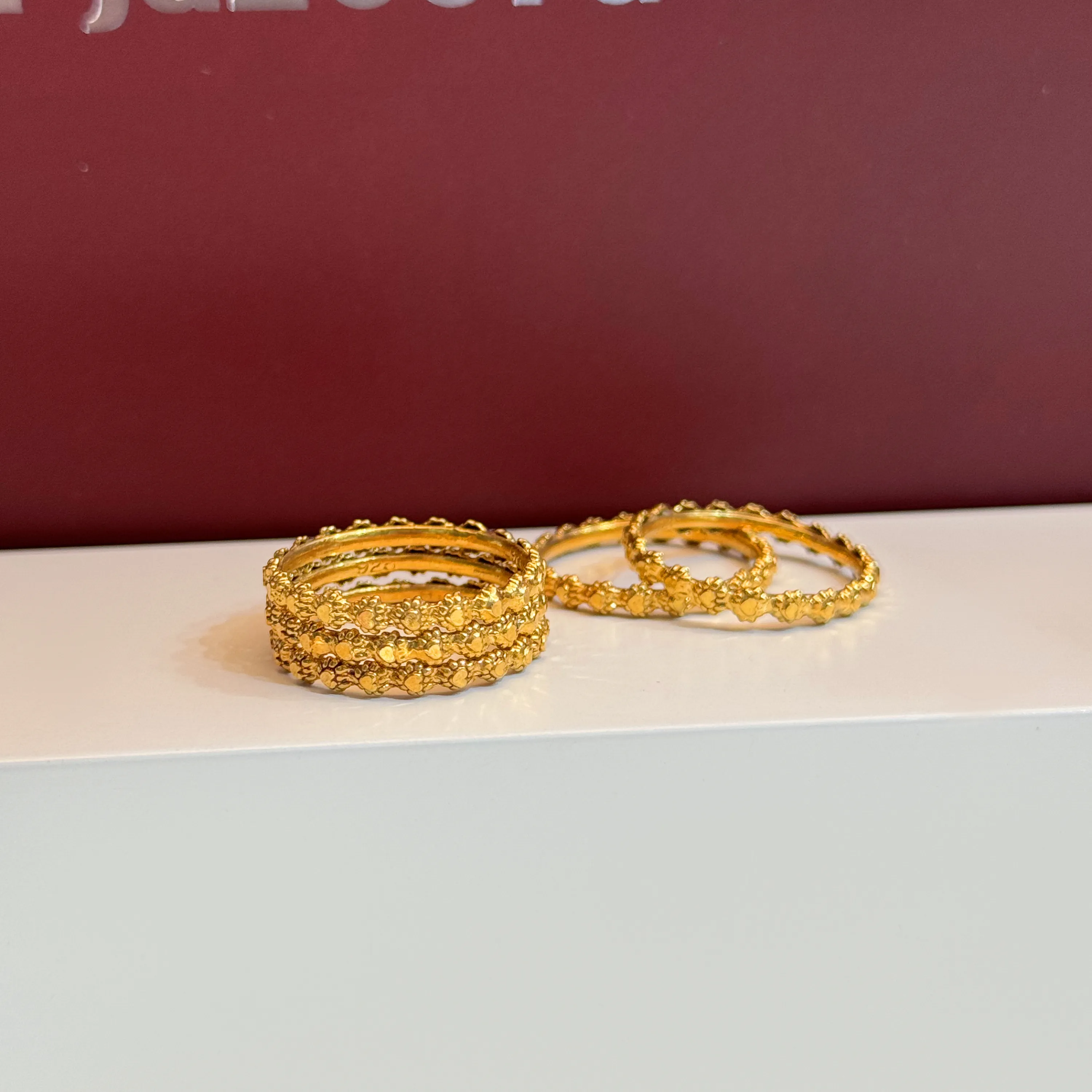 925 silver plated ring