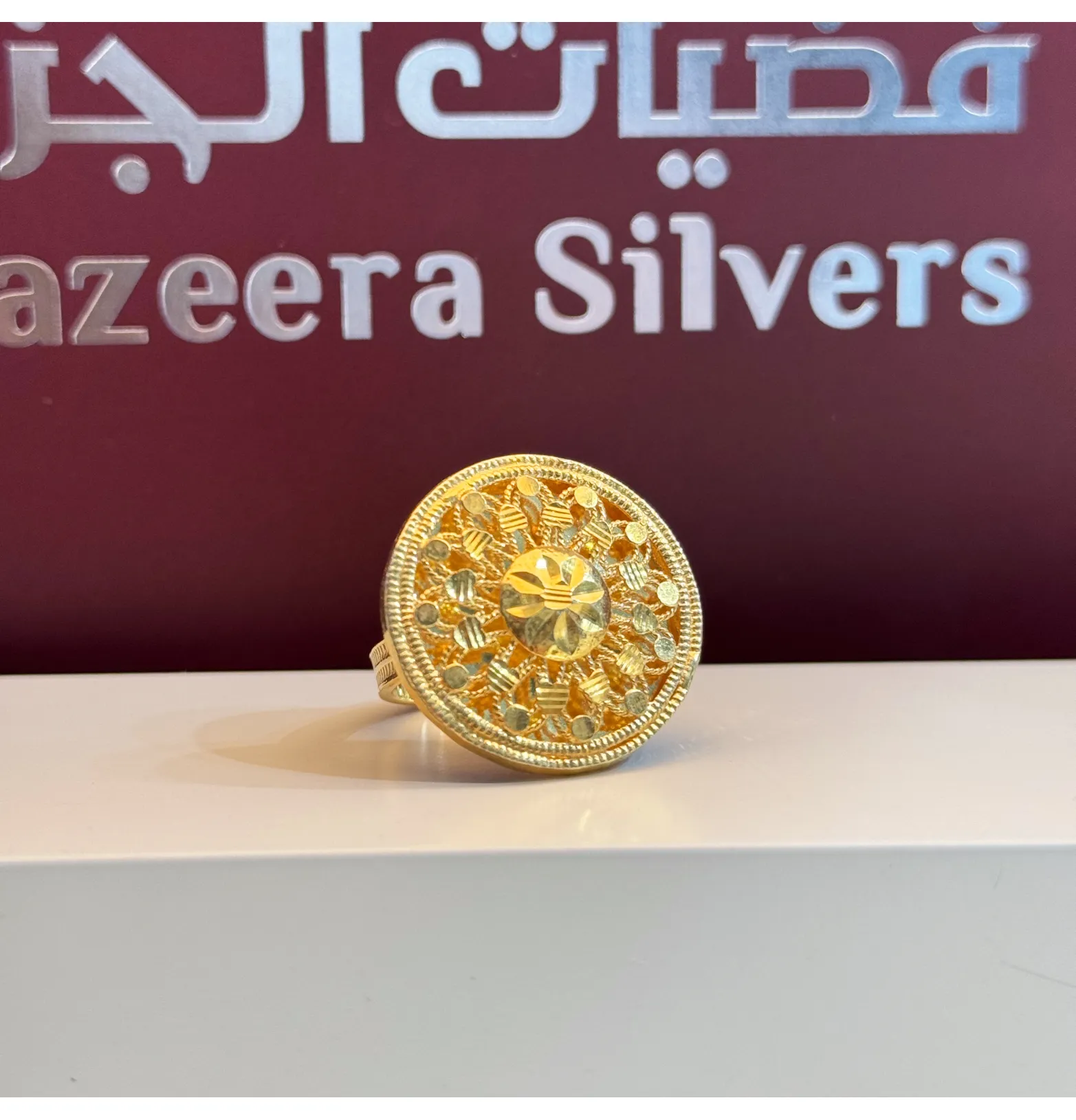 925 sterling silver plated ring