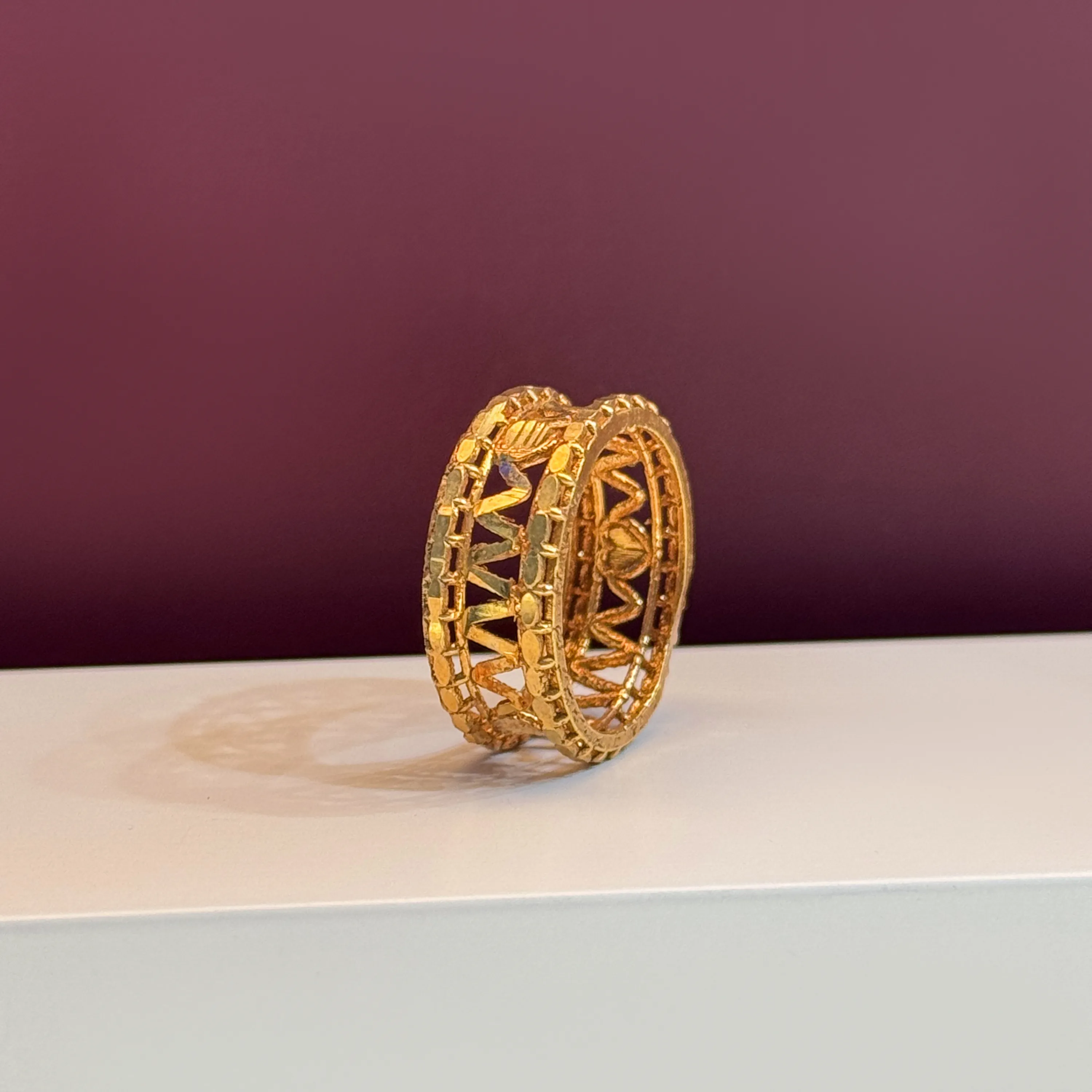 925 silver plated ring