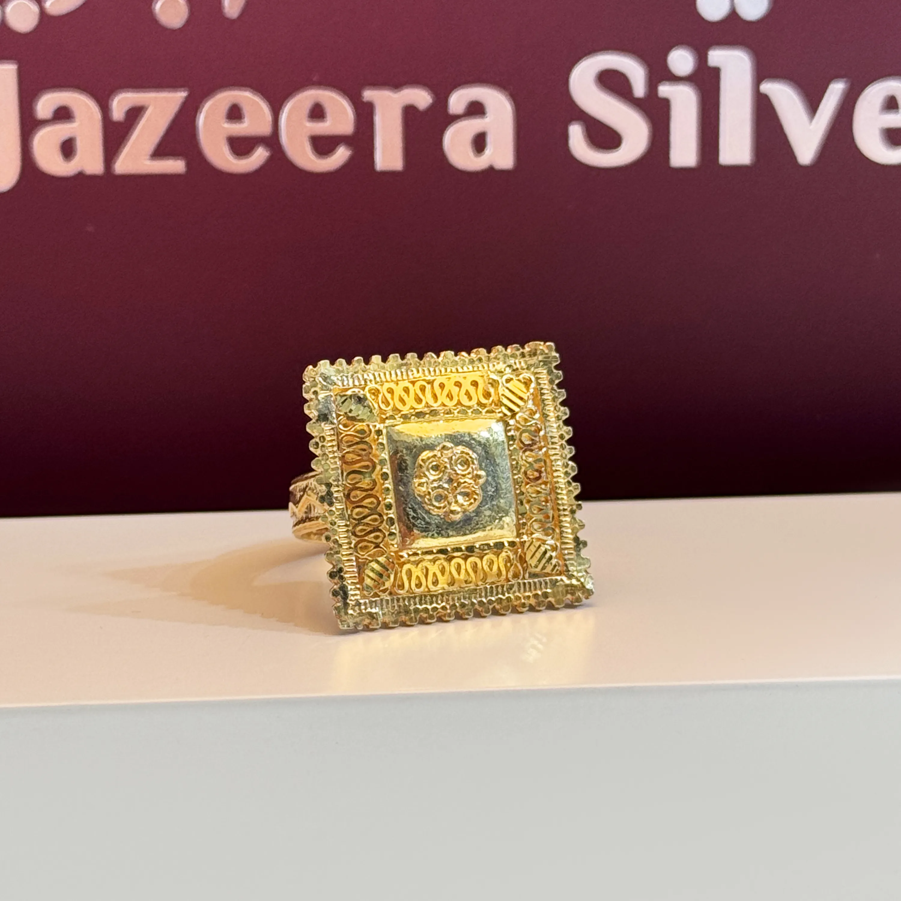 925 sterling silver plated ring