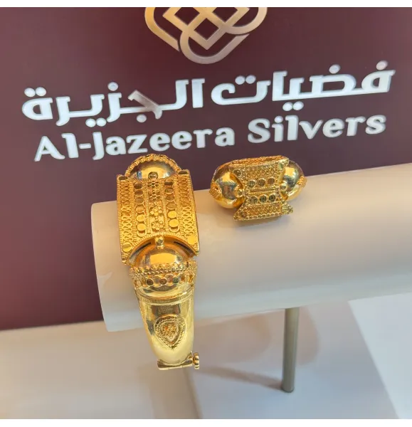 925 sterling silver plated bracelet with ring