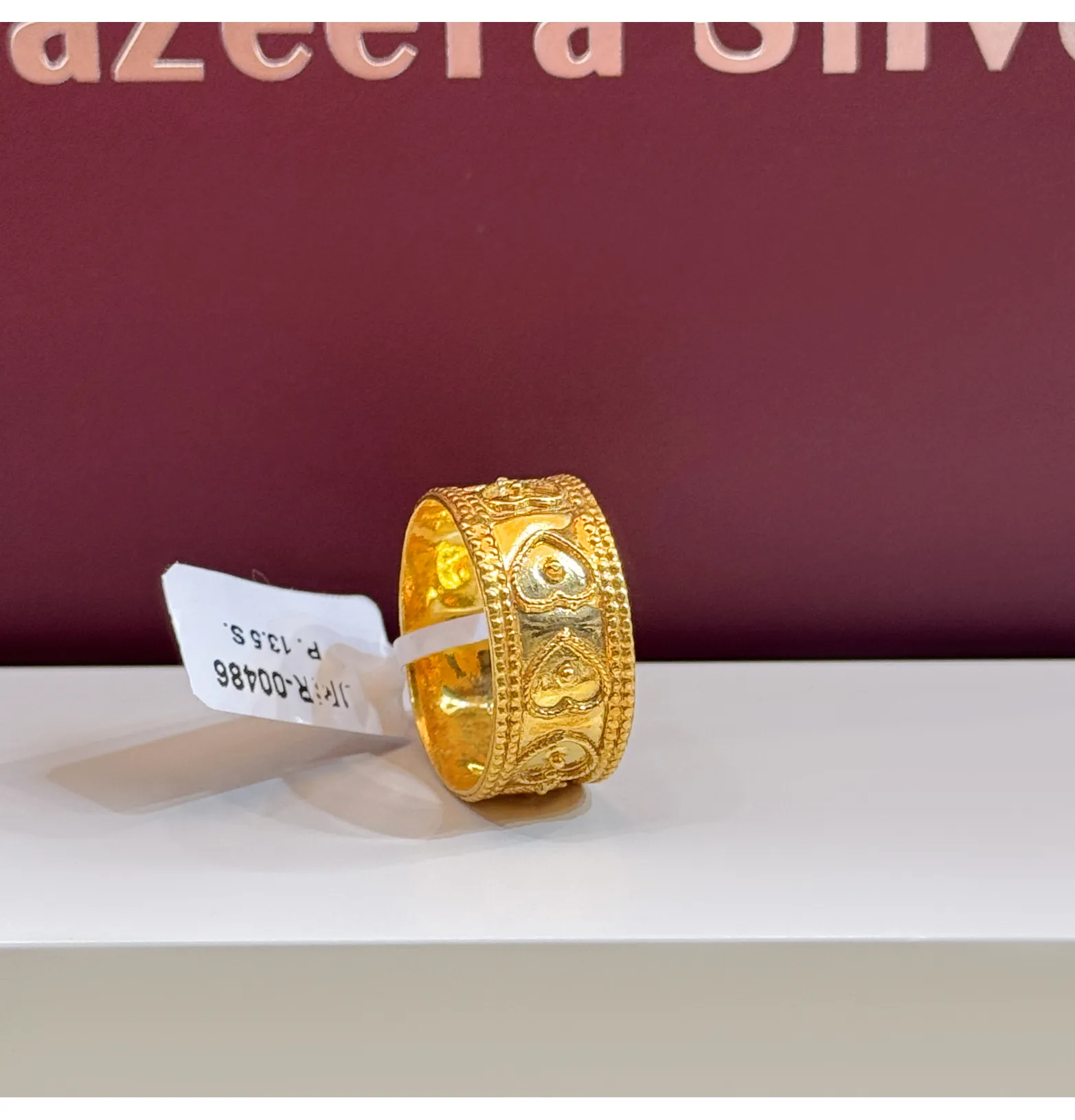 925 silver plated ring