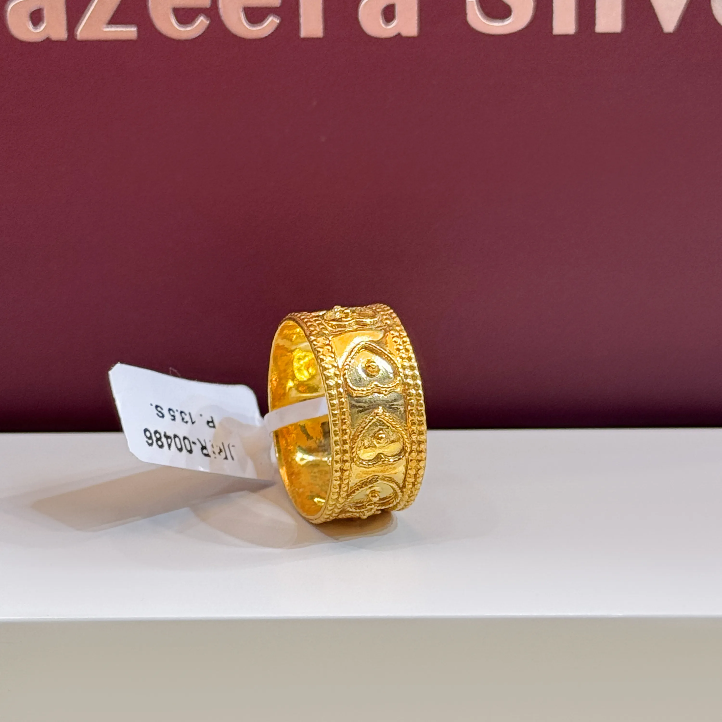 925 silver plated ring