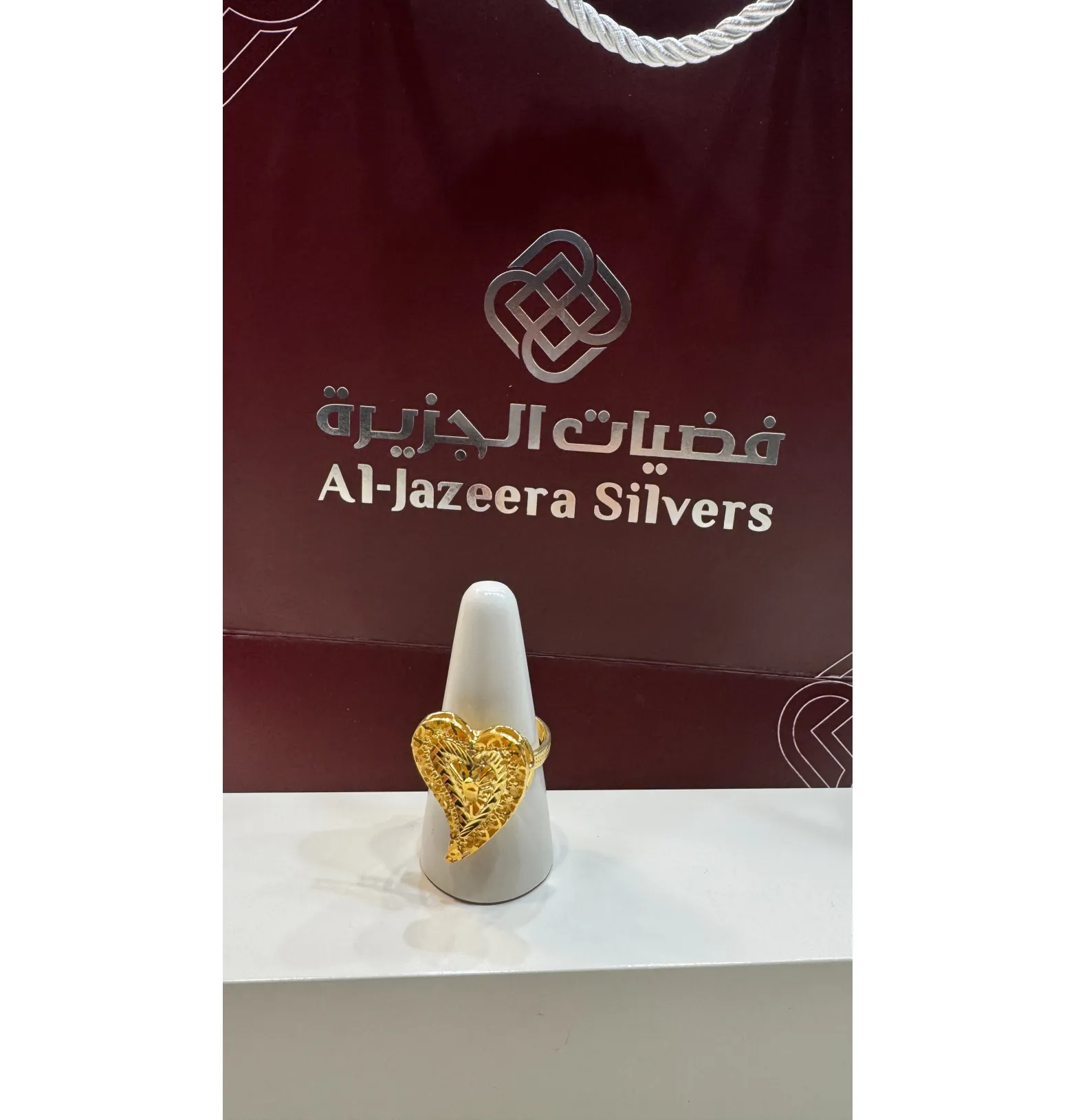 925 sterling silver plated ring