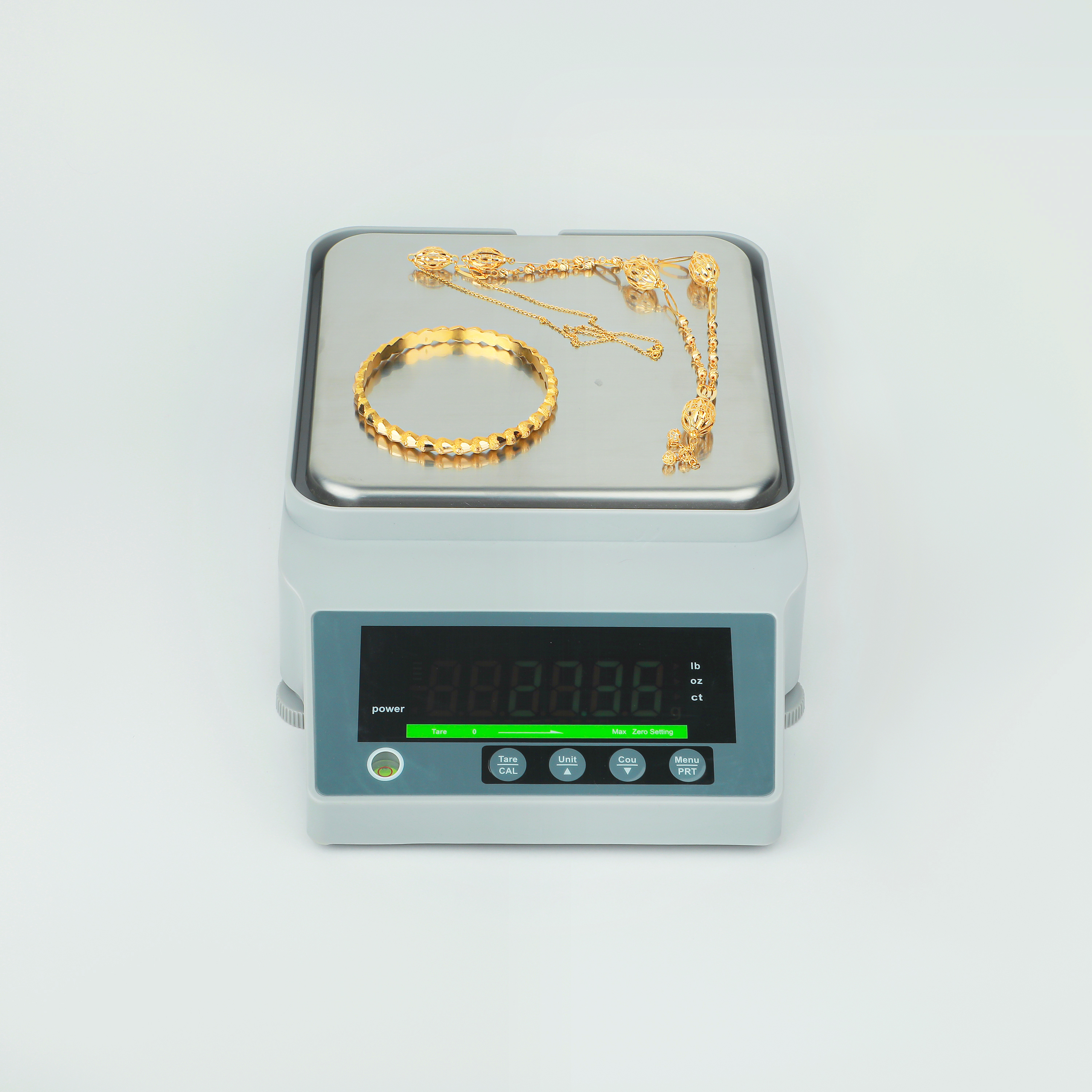 Sensitive gold scale with a capacity of 3 kg