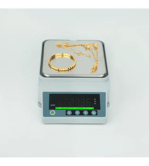 Sensitive gold scale with a capacity of 3 kg