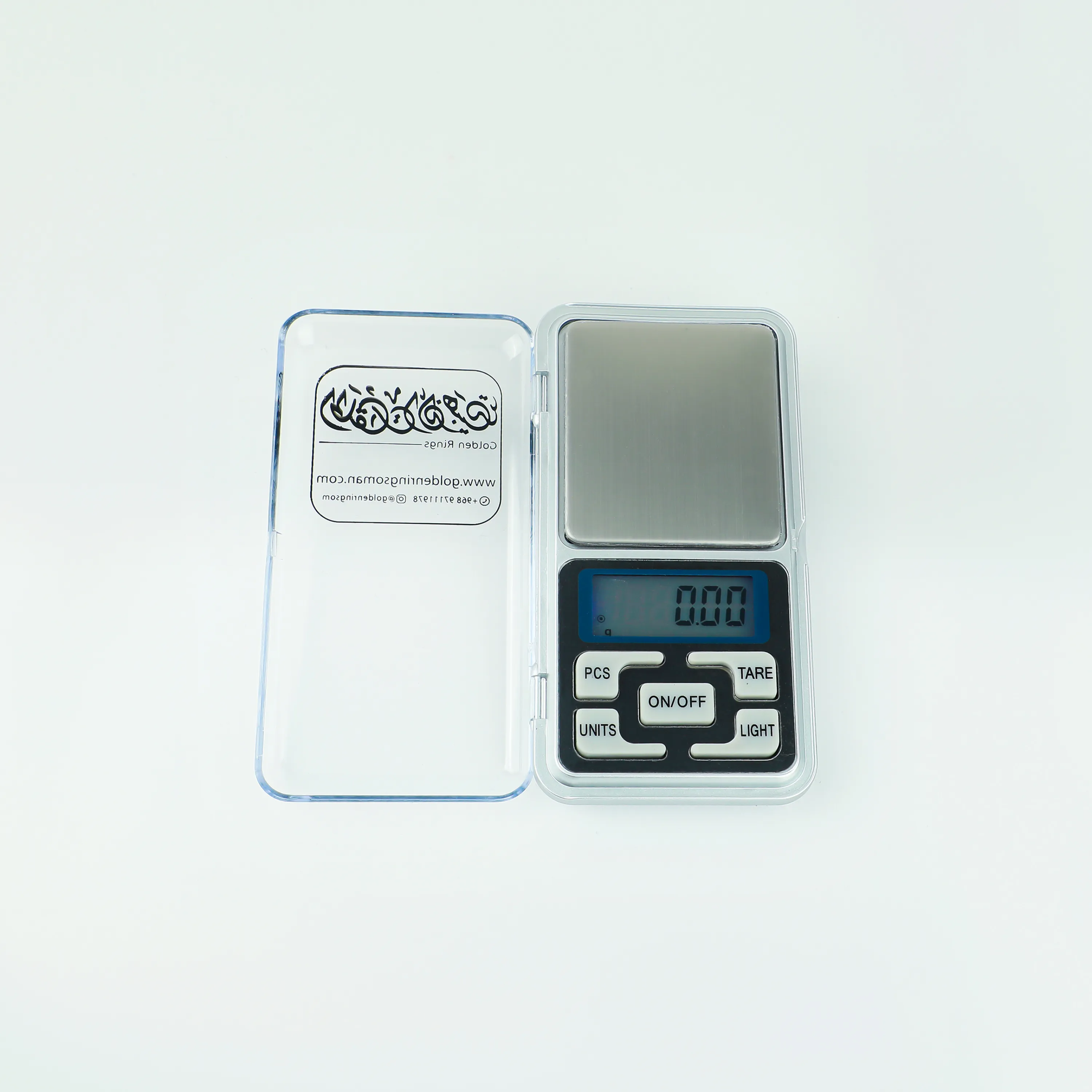 Small gold scale, capacity 100 grams