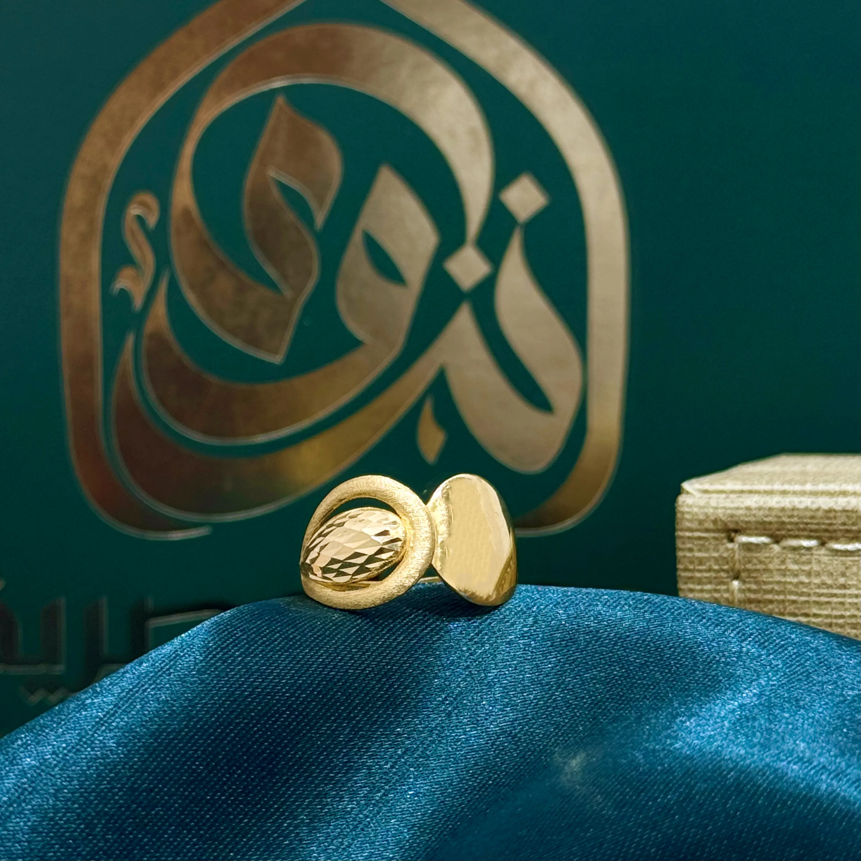 21-karat gold ring, Turkish made