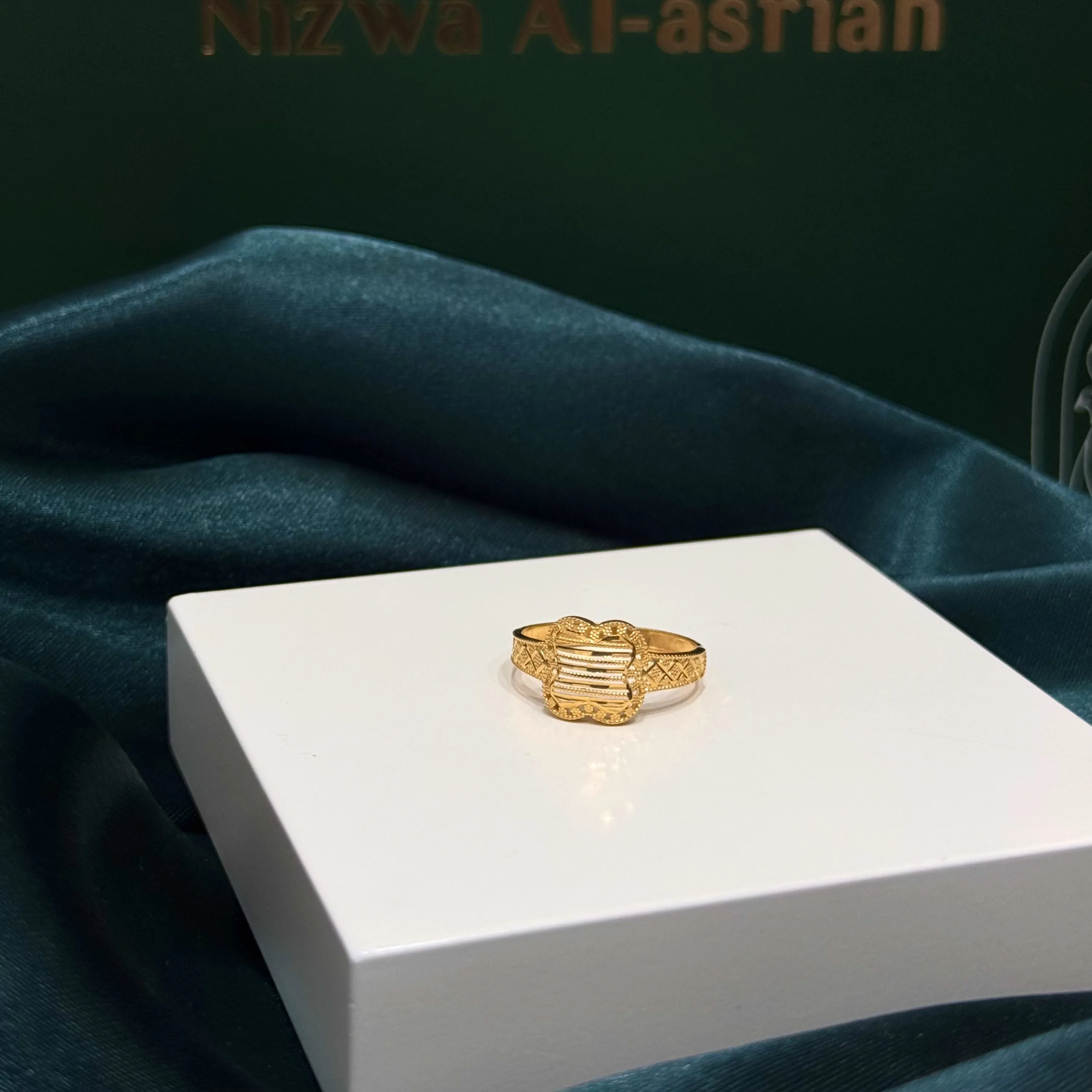 21-karat gold ring, Turkish made