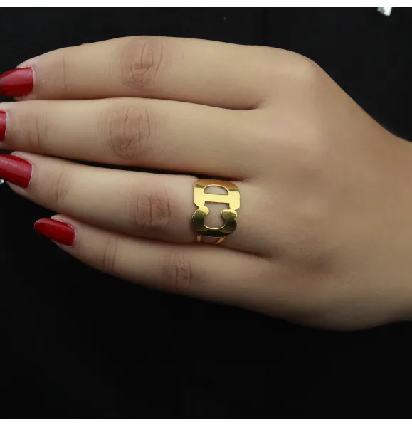 21-karat gold ring, Turkish made