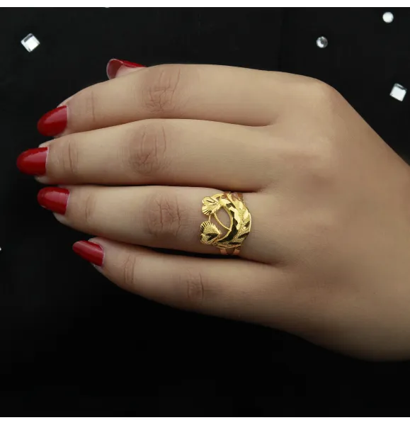21-karat gold ring, Omani made