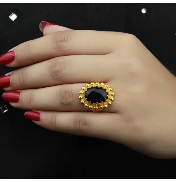 21-karat gold ring, Omani made