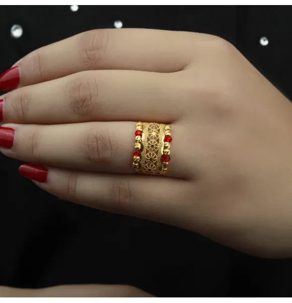 21-karat gold ring, Omani made