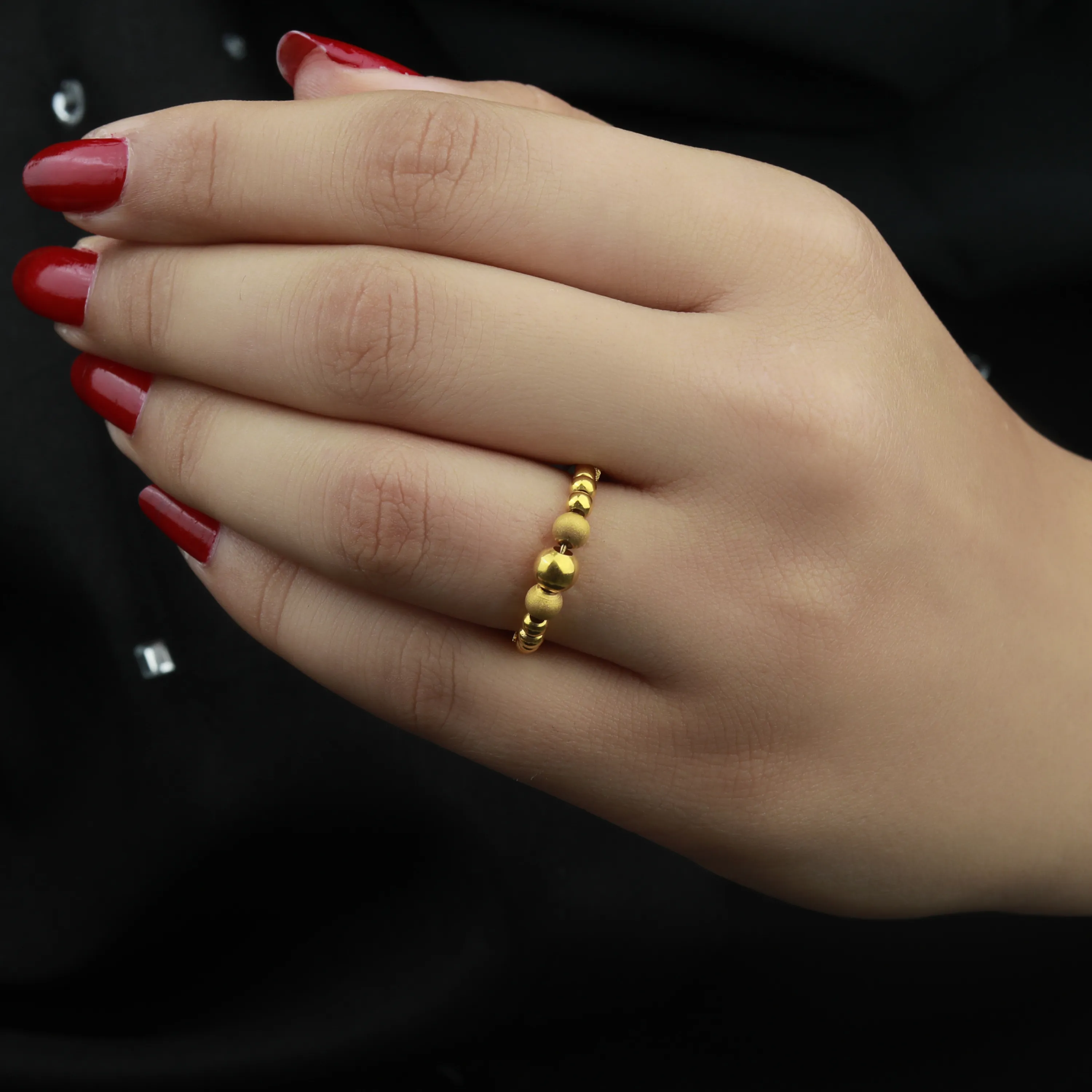 21-karat gold ring, Turkish made