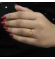 21-karat gold ring, made in Kuwait
