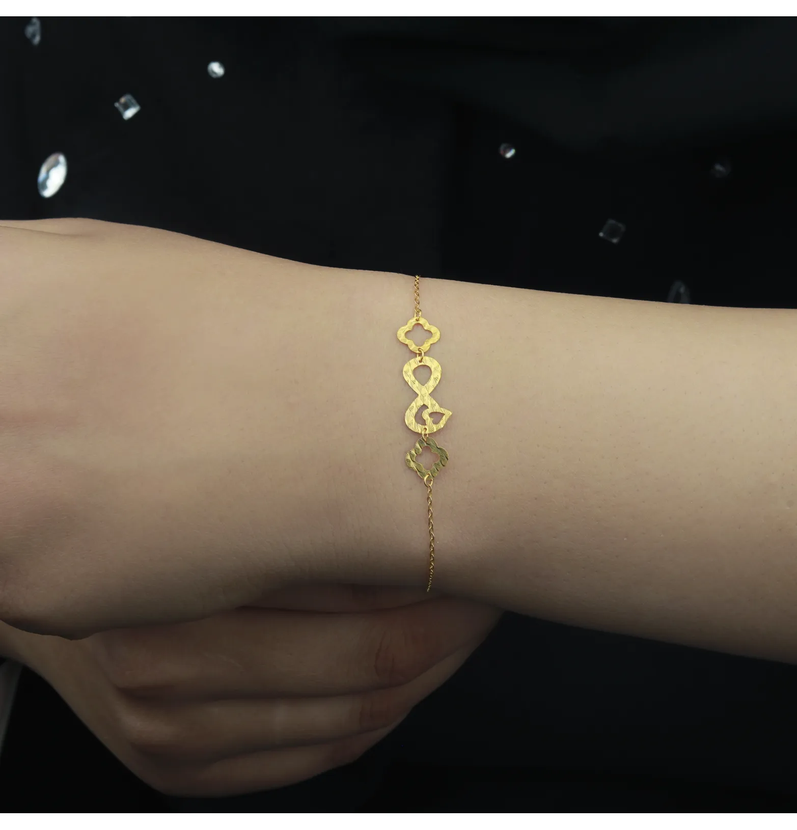 21-karat gold bracelet, Turkish made