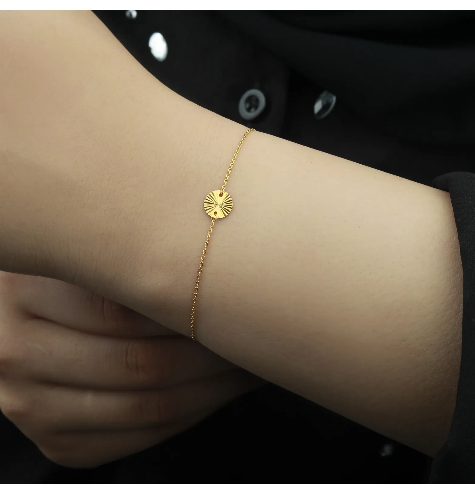 21-karat gold bracelet, Turkish made