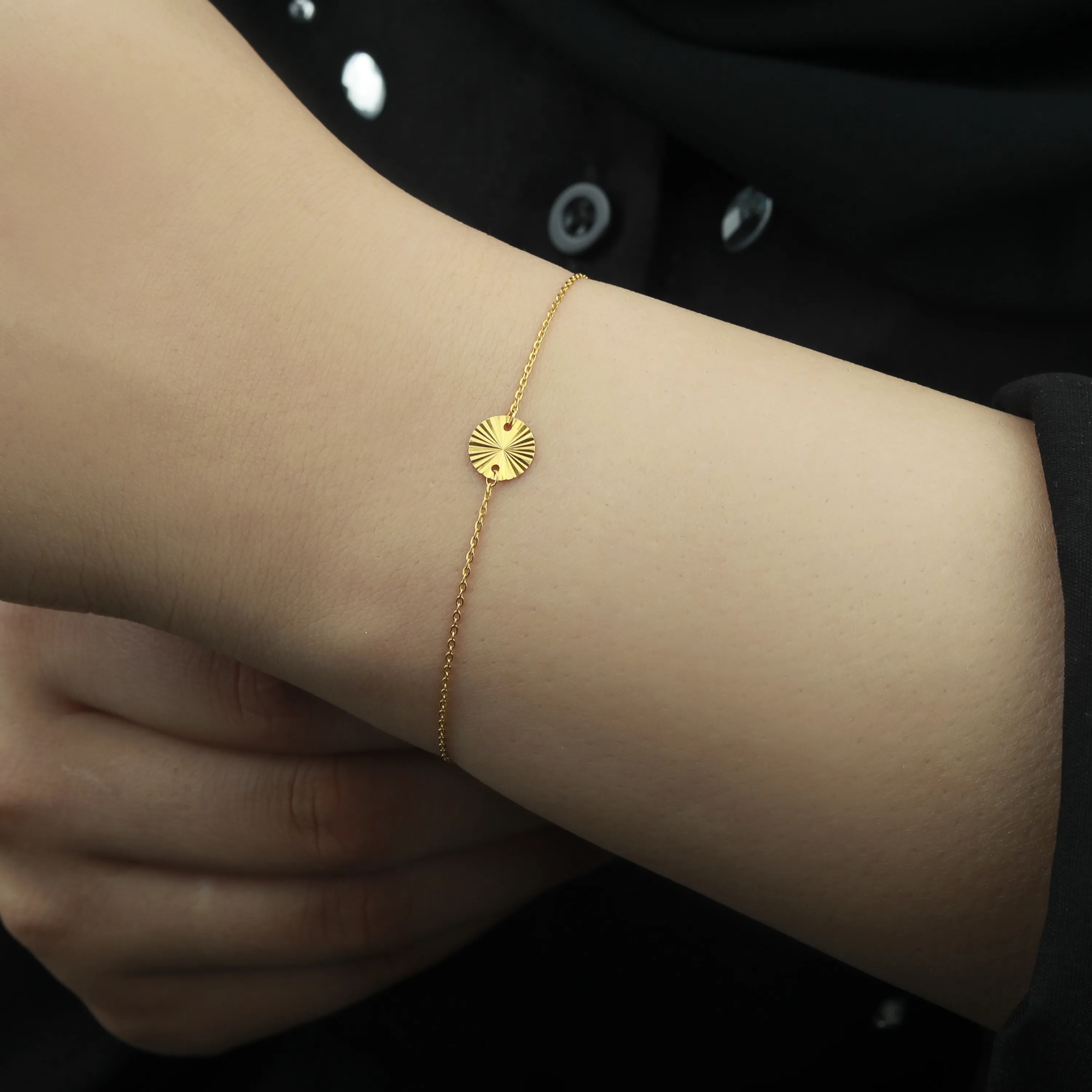 21-karat gold bracelet, Turkish made