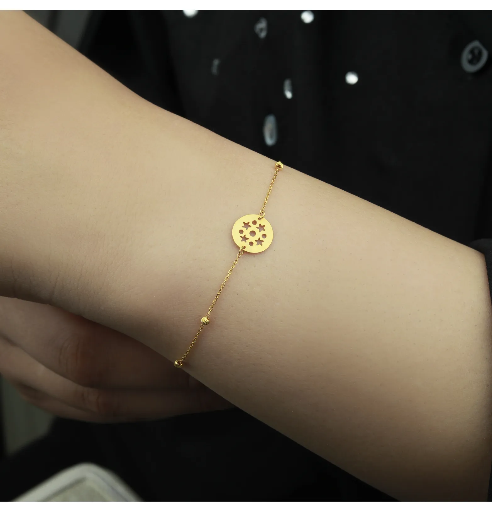 21-karat gold bracelet, Turkish made 21-karat gold bracelet, Turkish made