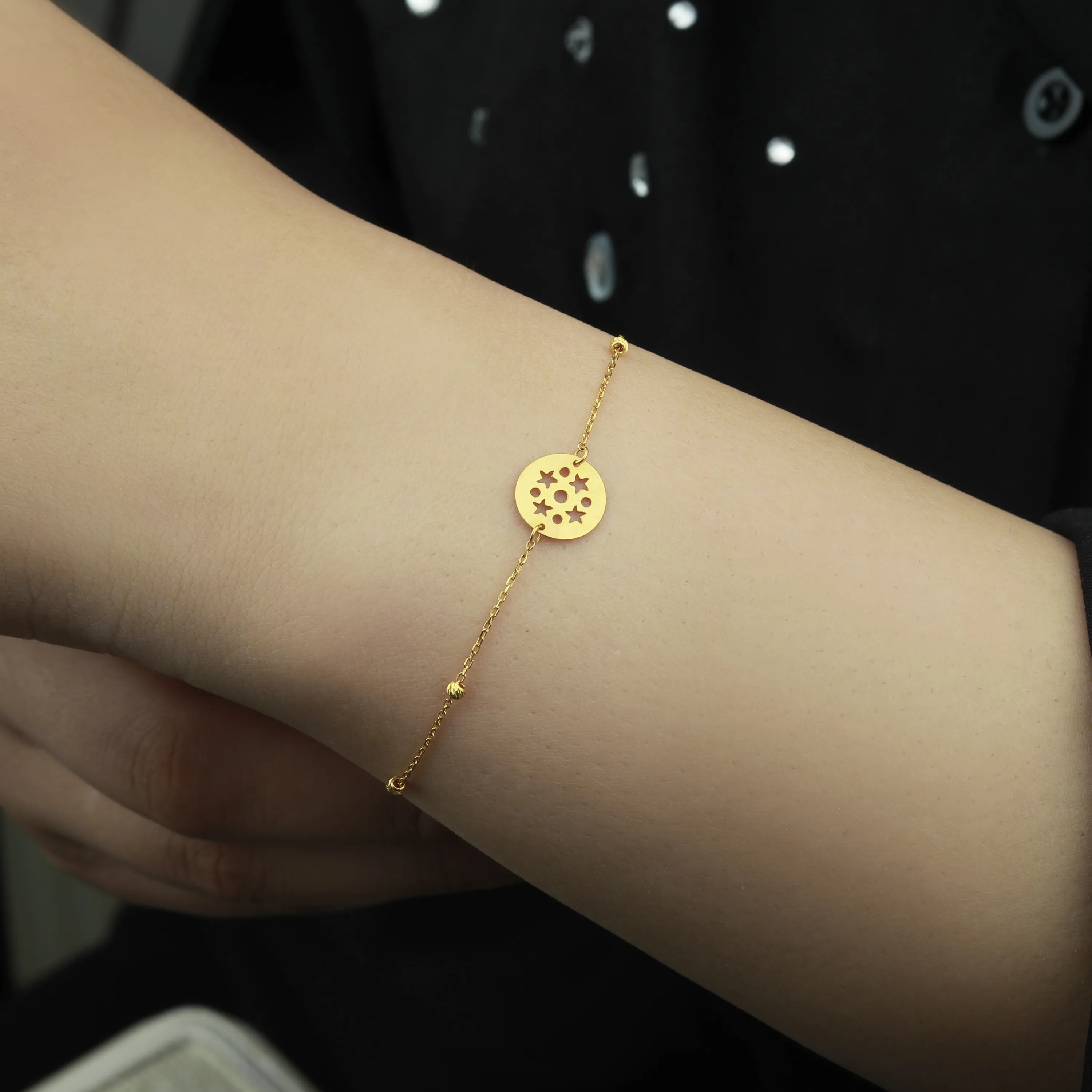21-karat gold bracelet, Turkish made