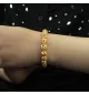 Tempe bracelet, 21 karat gold, Omani made