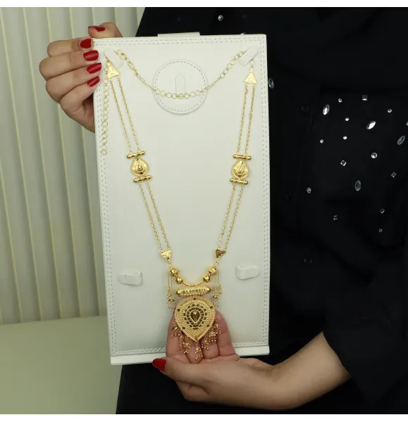 21-karat gold mirror, Omani made