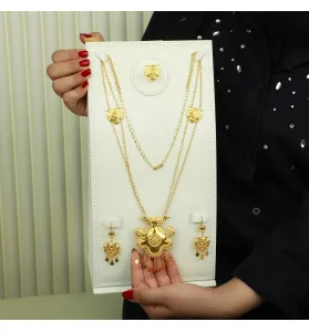 21-karat gold mirror, Omani made