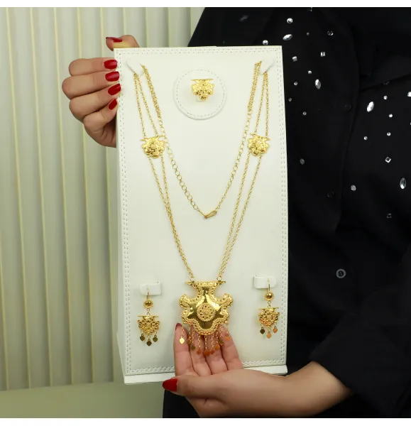 21-karat gold mirror, Omani made