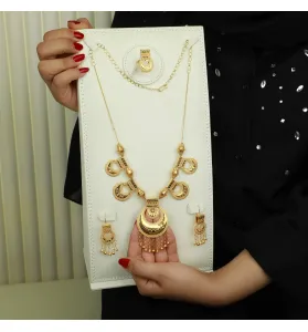 21-karat gold mirror, Omani made