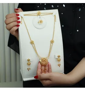 21-karat gold set, Saudi made