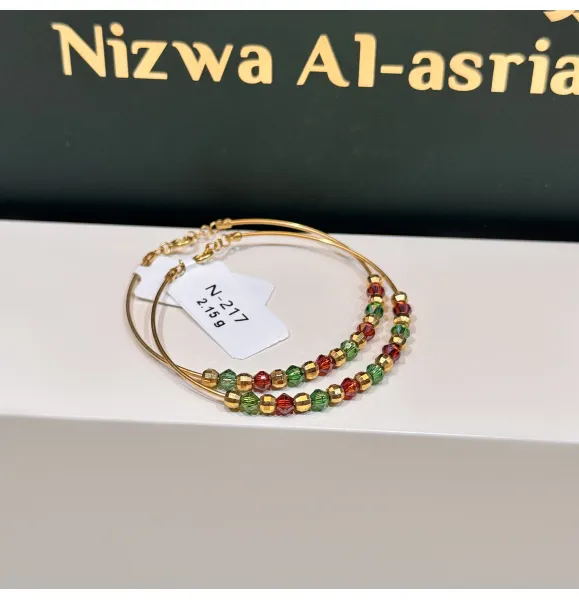 Children's 21-karat gold bracelet, Turkish made - (N-0217)