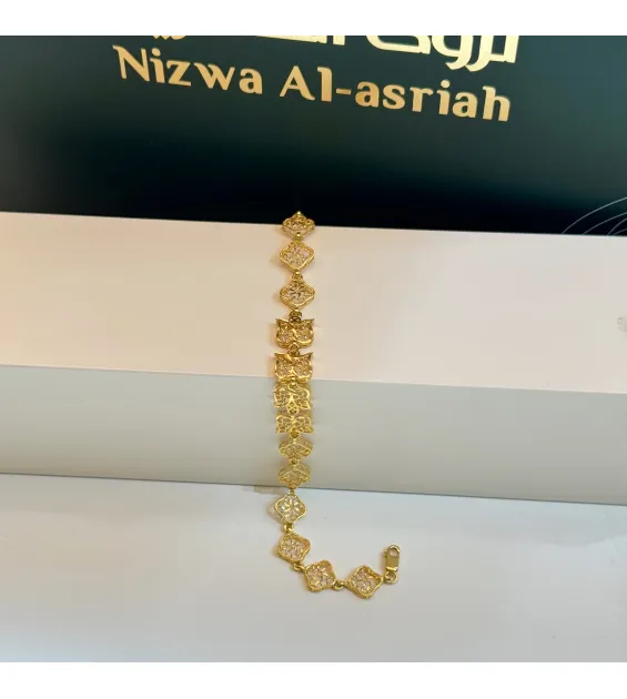 21 karat gold bracelet, Kuwaiti made