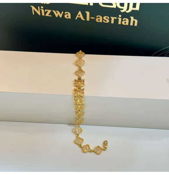 21 karat gold bracelet, Kuwaiti made