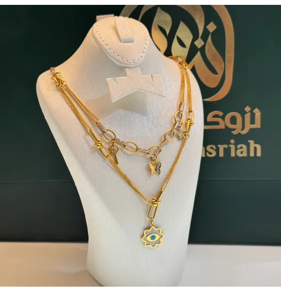 21 karat gold choker, Italian made